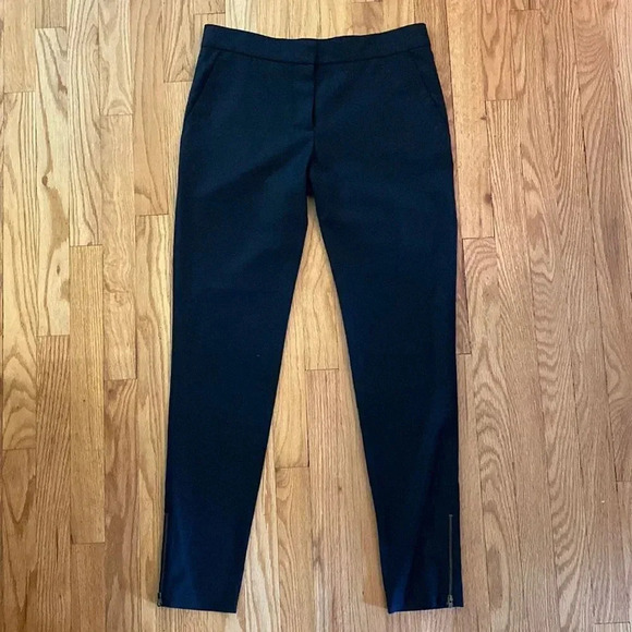 STELLA McCartney EU 42, US 8 womens black tuxedo trousers in excellent condition - Picture 1 of 9